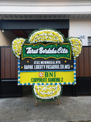 Papan Bunga Duka di Mekar Mulya