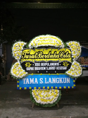 Papan Bunga Duka di Mekar Mulya