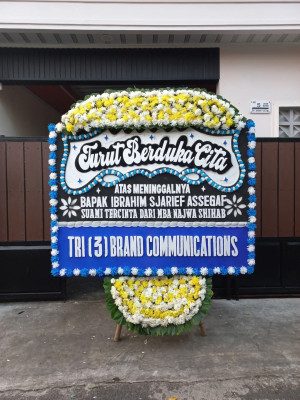 Papan Bunga Duka di Mekar Mulya